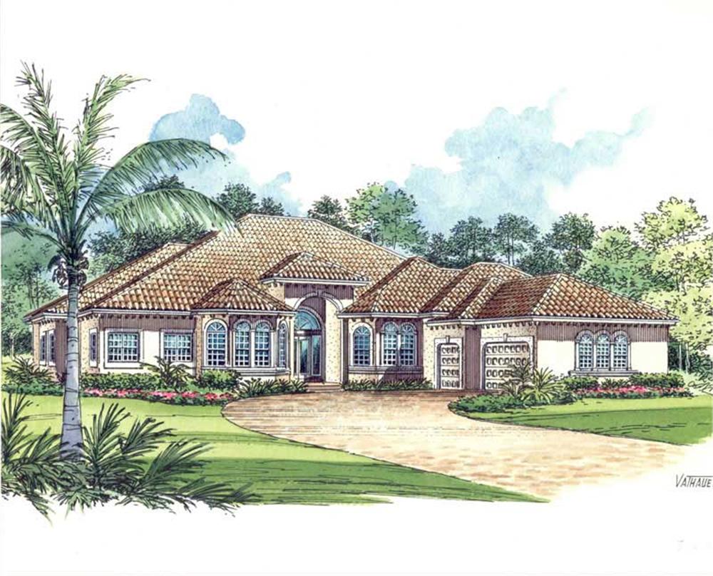Main image for house plan # 17589