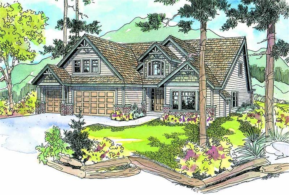 Main image for house plan # 21228