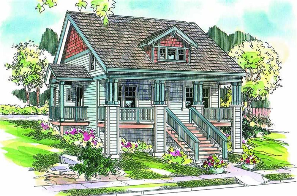 Main image for house plan # 21124
