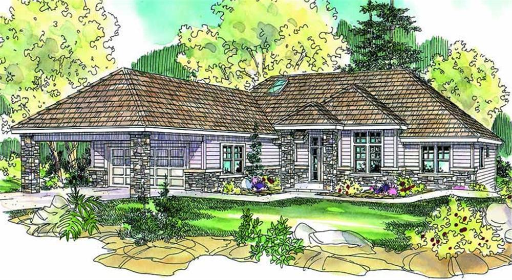 Main image for house plan # 21112