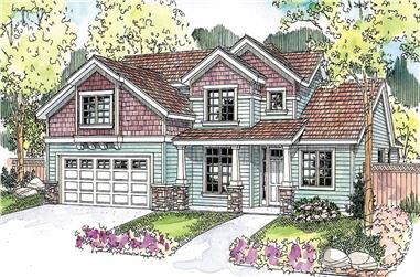 3-Bedroom, 2238 Sq Ft Cape Cod House Plan - 108-1120 - Front Exterior