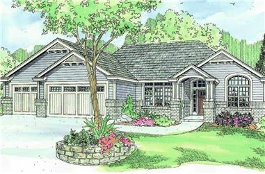 3-Bedroom, 2489 Sq Ft Country House - #108-1126 - Front Exterior