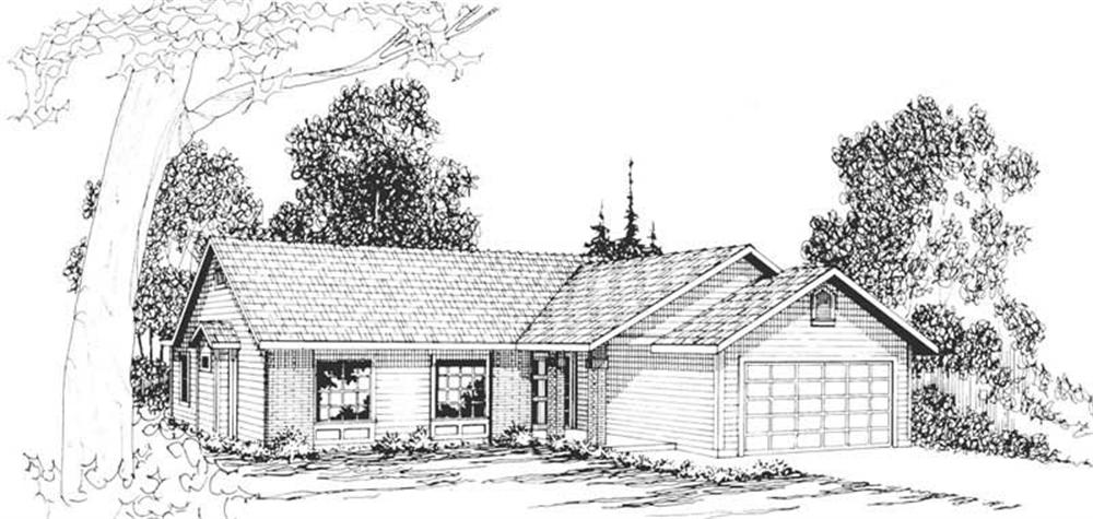 Main image for house plan # 2887