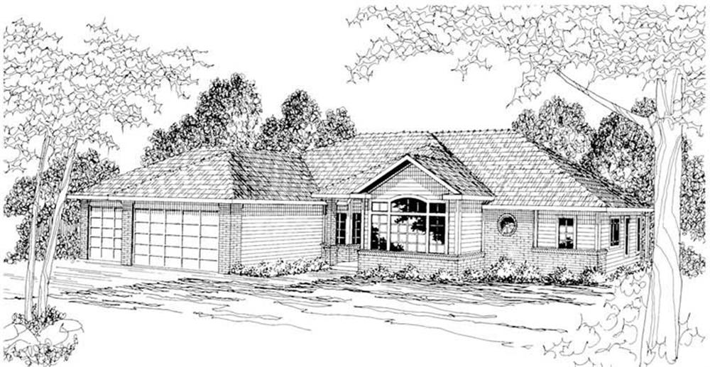 Main image for house plan # 3033