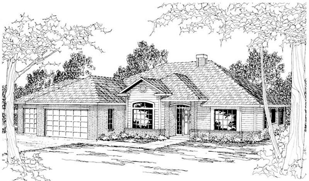 Main image for house plan # 3034