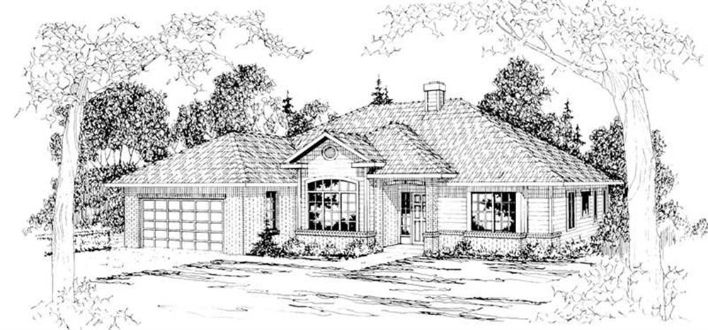 Main image for house plan # 3026