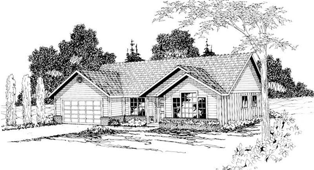 Main image for house plan # 3010