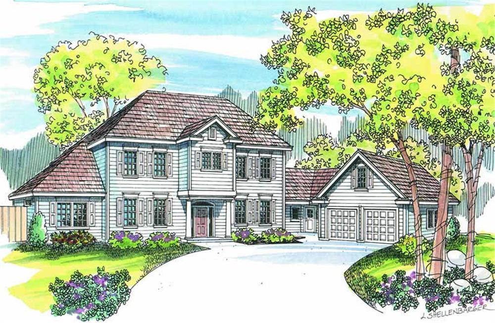 Main image for house plan # 2970
