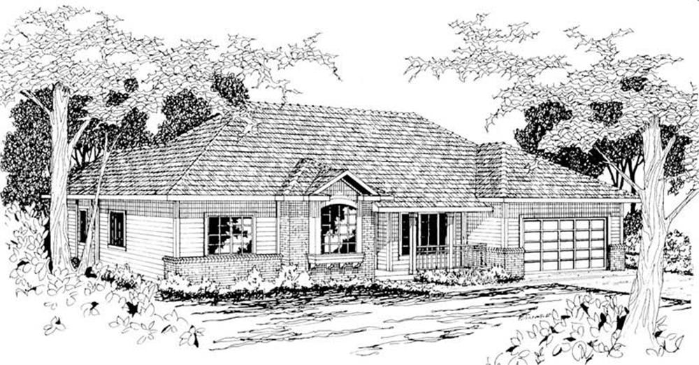 Main image for house plan # 3018