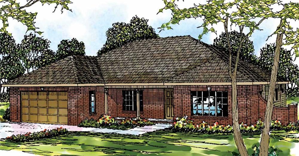 Main image for house plan # 3019