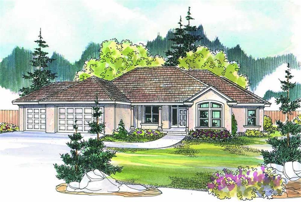 Main image for house plan # 2972