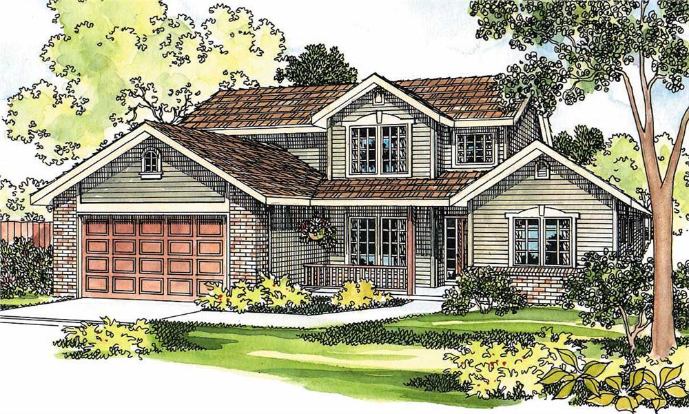 Main image for house plan # 2909