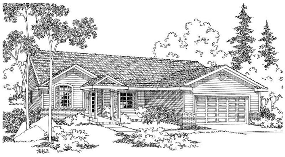 Main image for house plan # 2942
