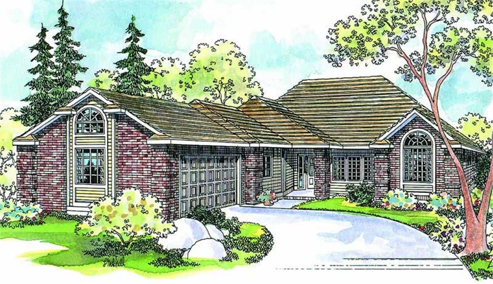 Main image for house plan # 2908
