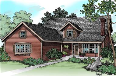 3-Bedroom, 3071 Sq Ft Country Home - Plan #108-1229 - Main Exterior