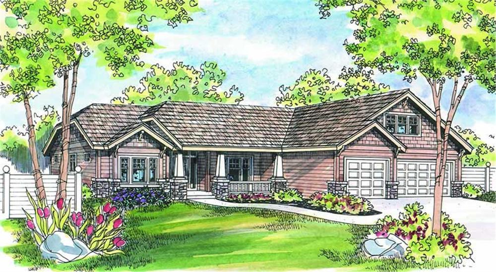 Main image for 4-Bedroom, 2432 square foot house plan