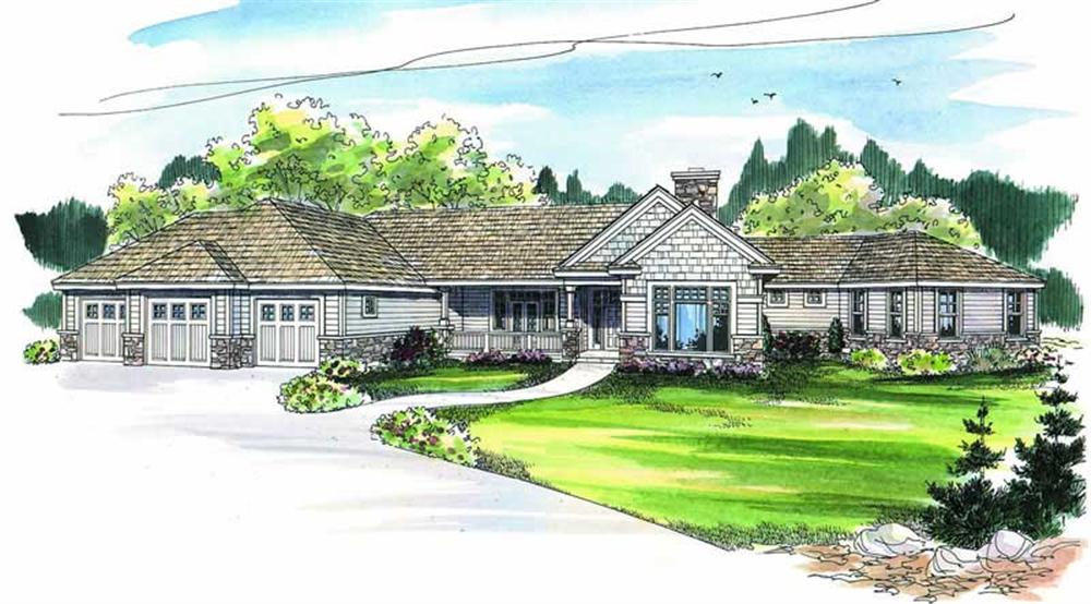Main image for house plan # 2963
