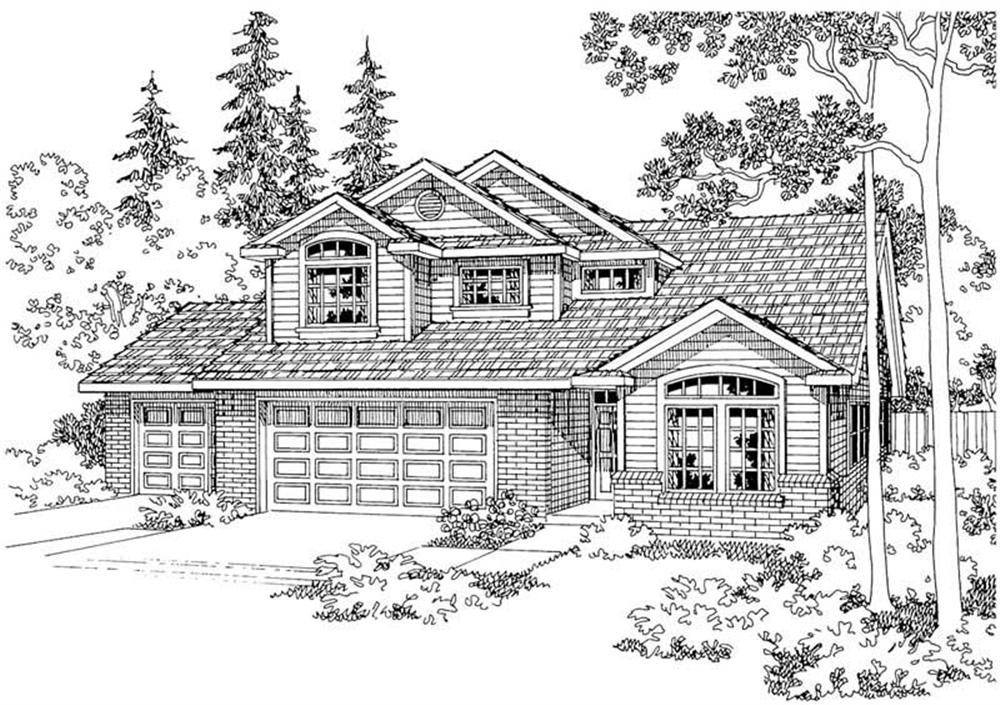 Main image for house plan # 2899