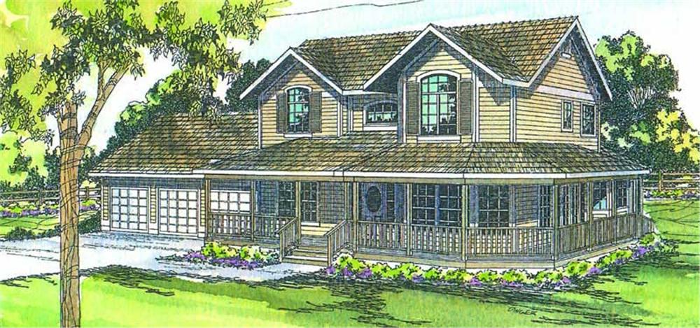 Main image for house plan # 2853