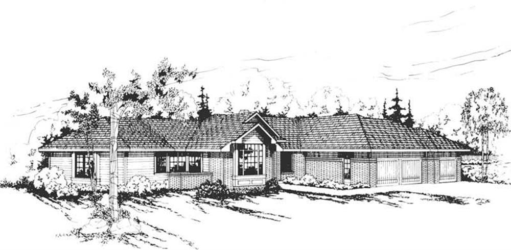 Main image for house plan # 2843