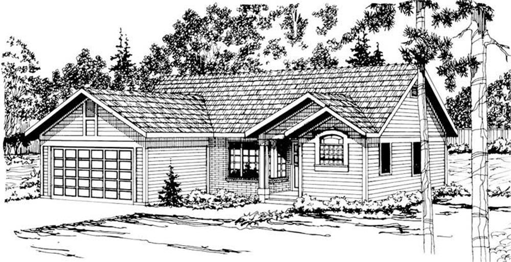 Main image for house plan # 2871