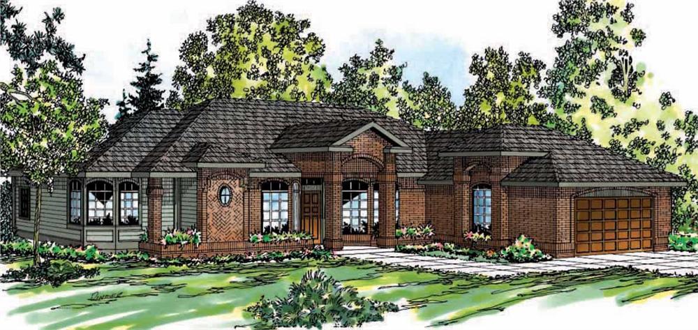 Main image for house plan # 2865