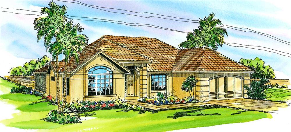 Main image for house plan # 3166