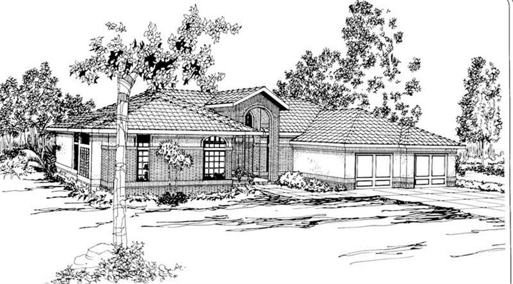 Main image for house plan # 3164