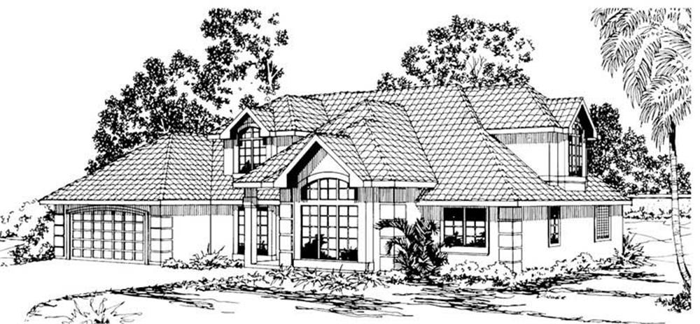 Main image for house plan # 3159