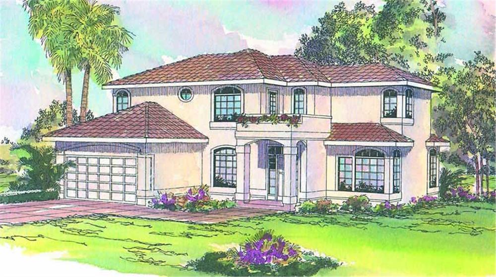 Main image for house plan # 3157