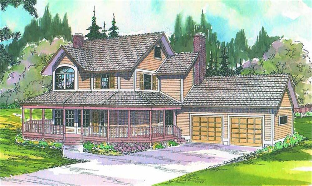 Main image for house plan # 2822