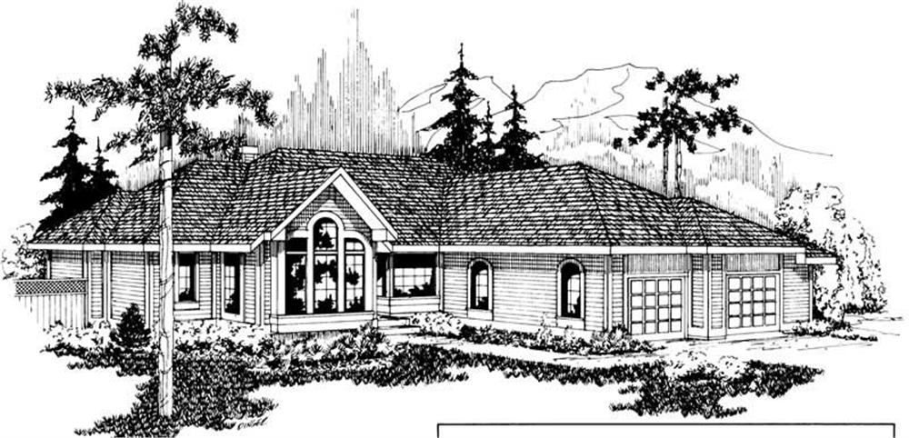 Main image for house plan # 2810