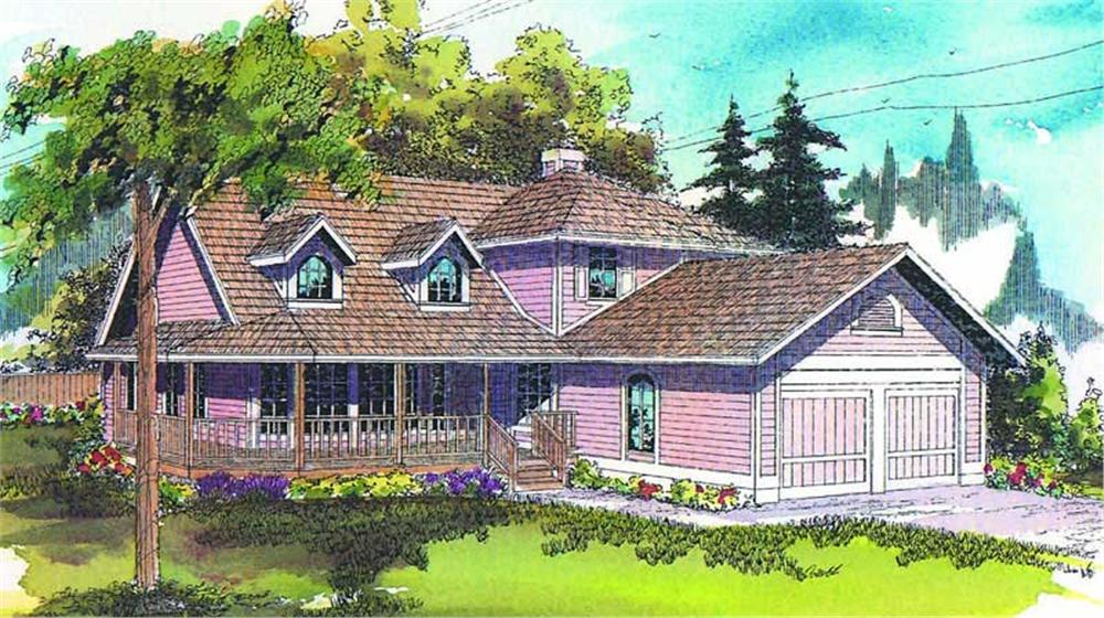 Main image for house plan # 2809