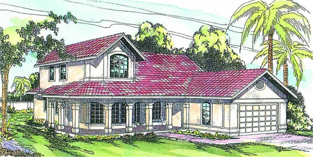 Main image for house plan # 3174