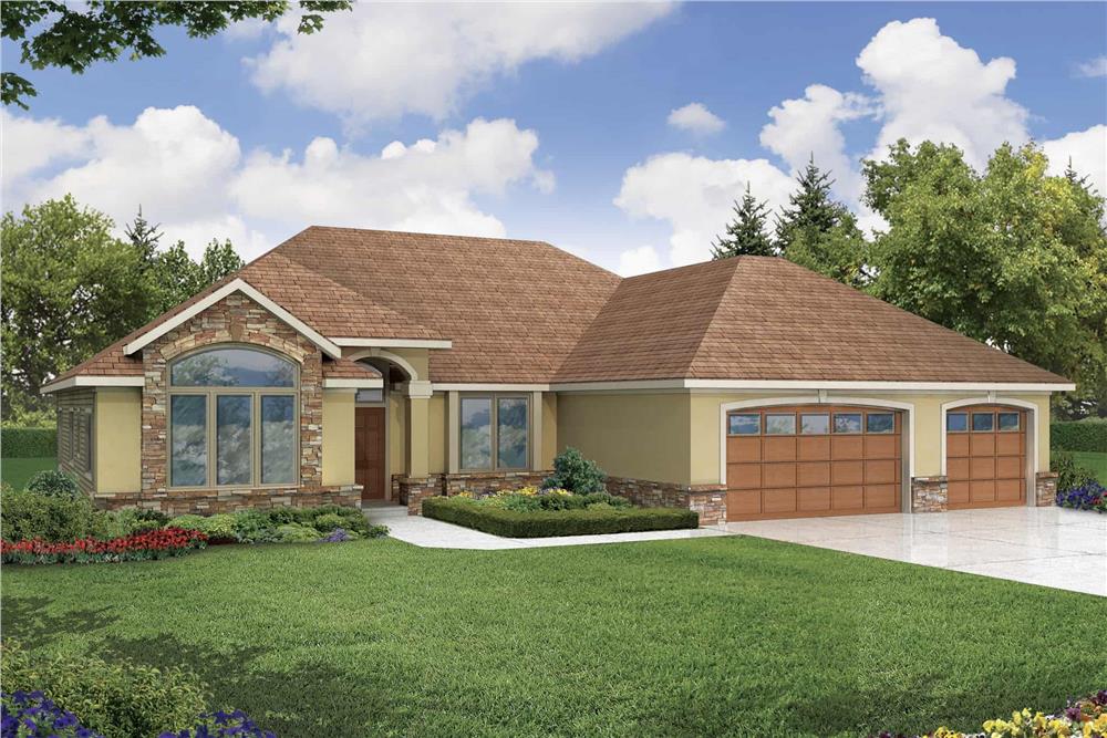 Main image for house plan # 3083
