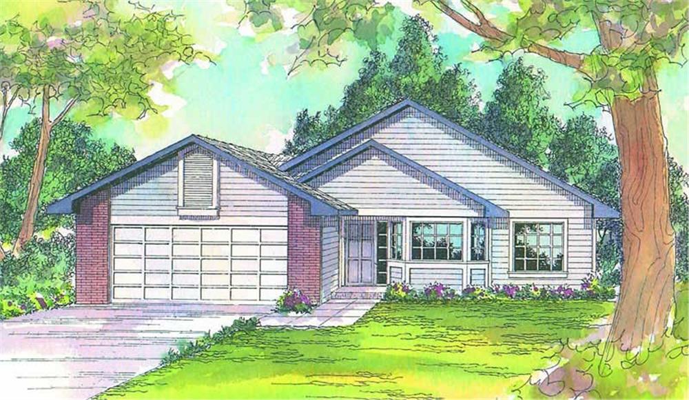Main image for house plan # 3093