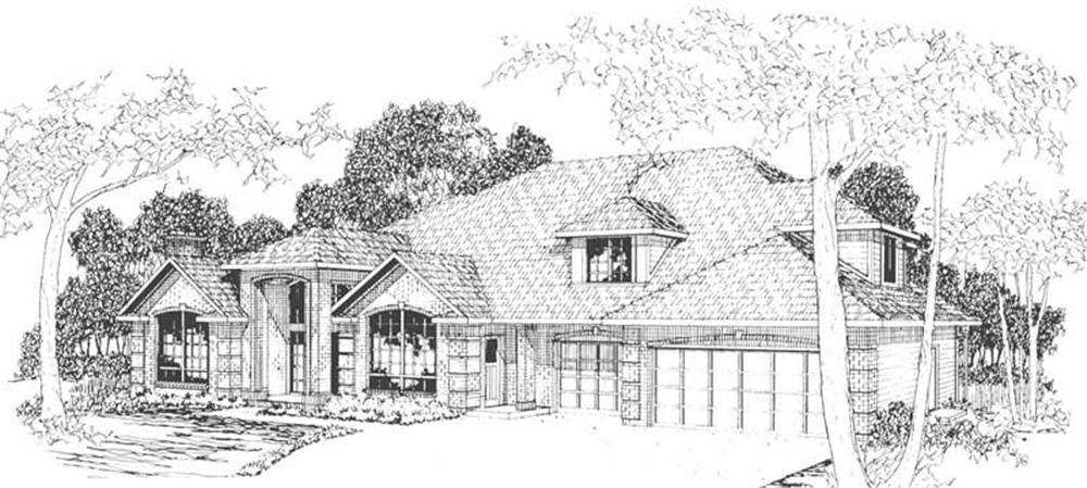 Main image for house plan # 3095