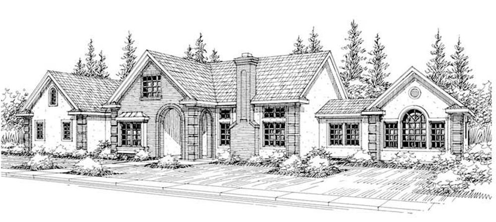 Main image for house plan # 3063