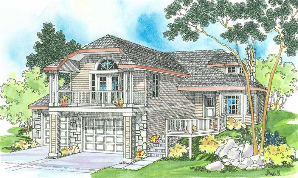 Main image for house plan # 3066