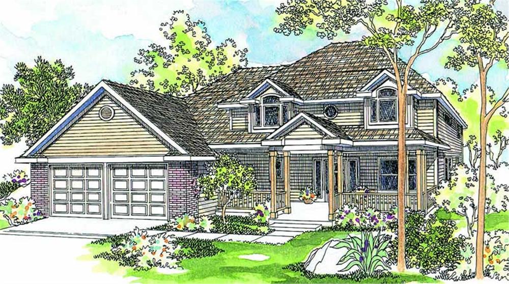 Main image for house plan # 3069