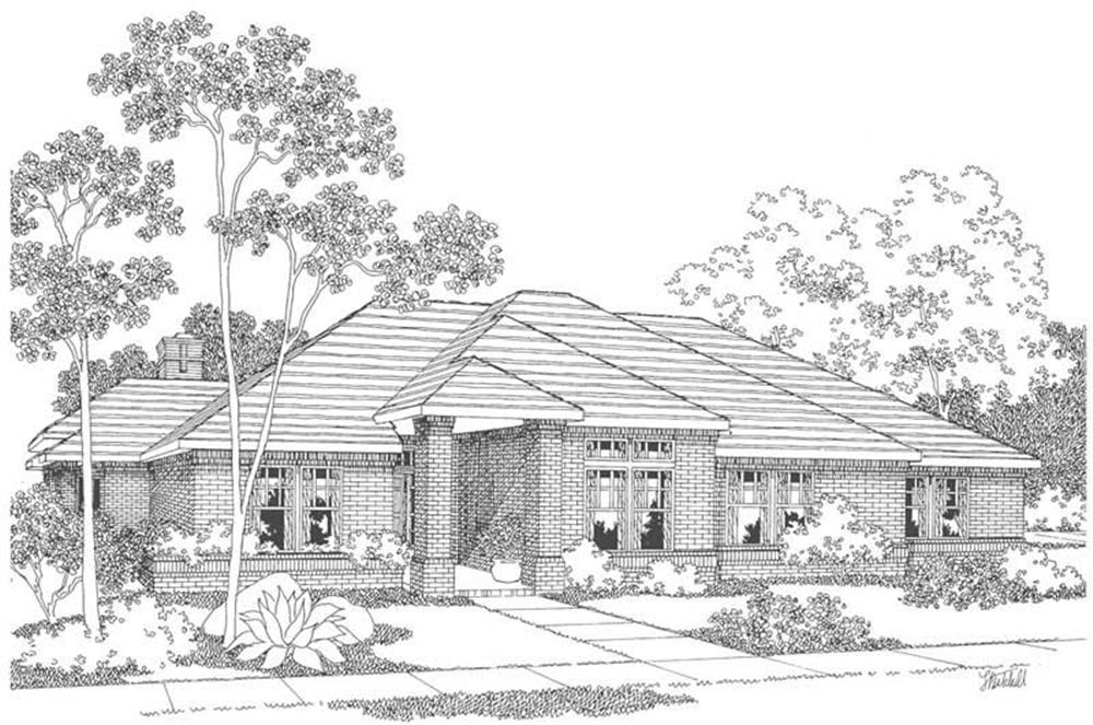 Main image for house plan # 3129