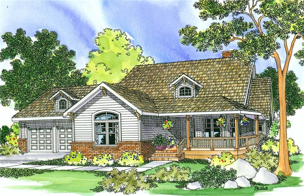 Main image for house plan # 3132