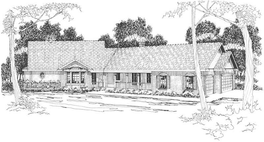 Main image for house plan # 3104