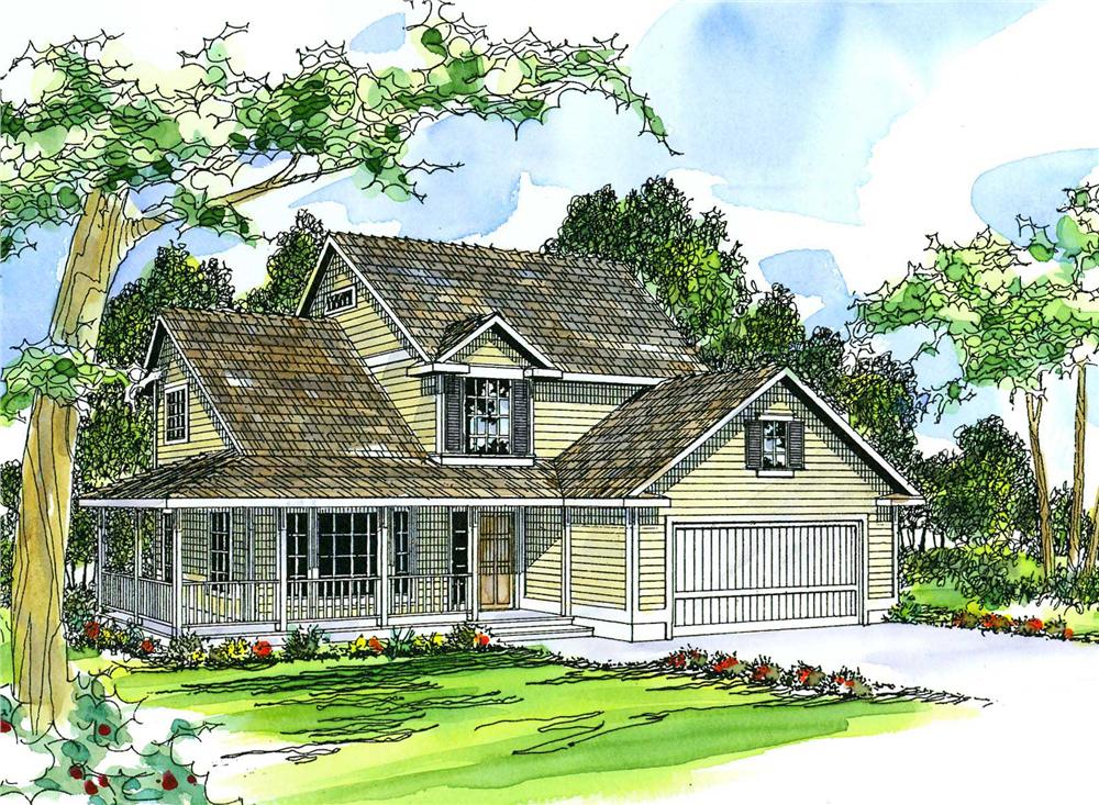 Main image for house plan # 3107