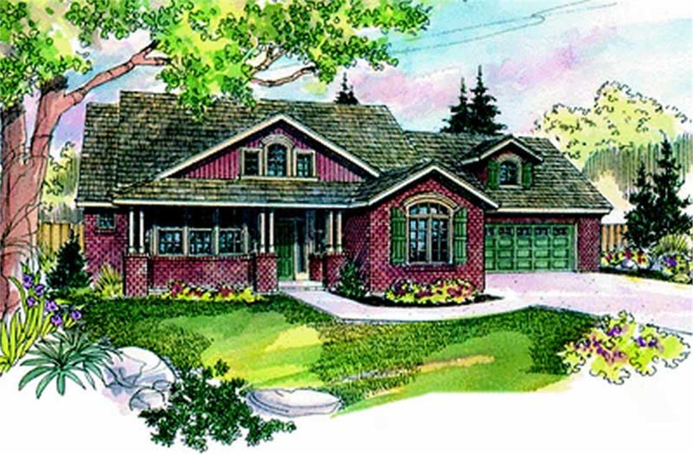 Main image for house plan # 8012