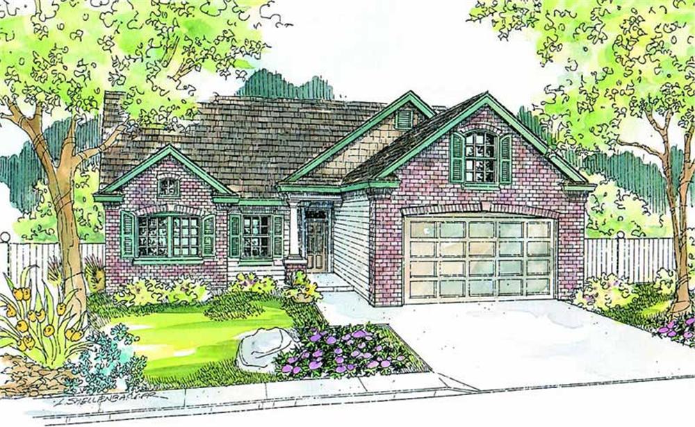 Main image for house plan # 13236