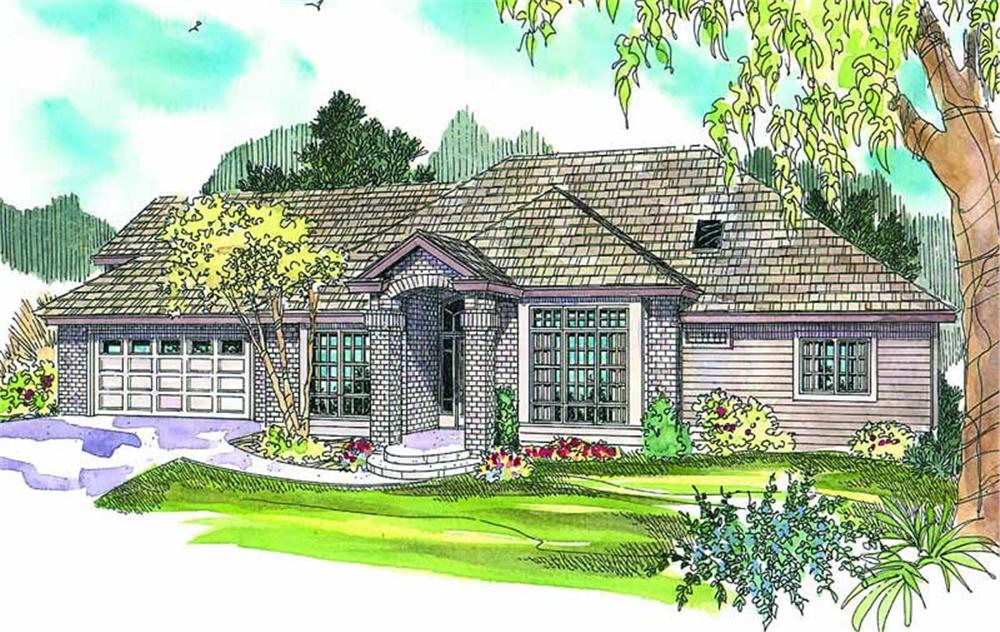Main image for house plan # 13137