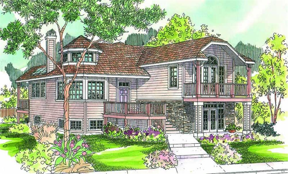 Main image for house plan # 13166
