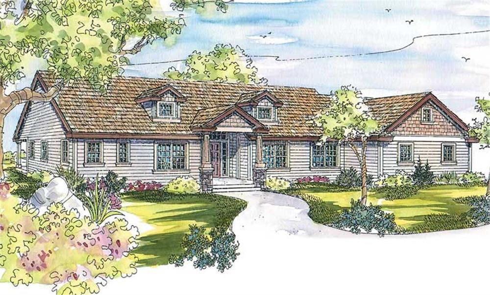 Main image for house plan # 11866