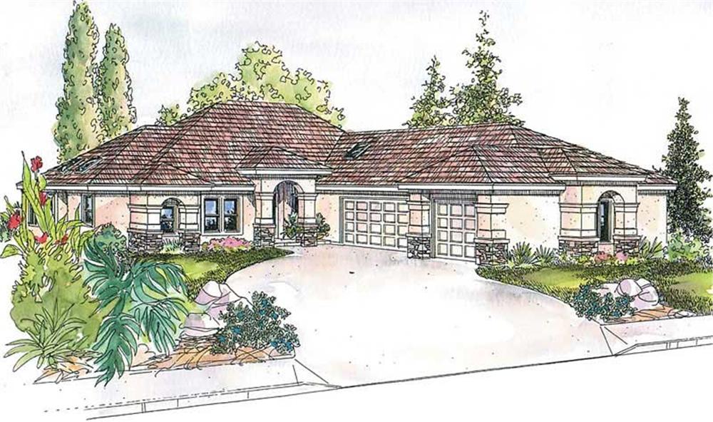 Main image for house plan # 11868
